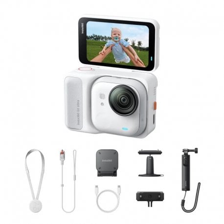 Экшн-камера Insta360 GO Ultra Creator Bundle Arctic White UA