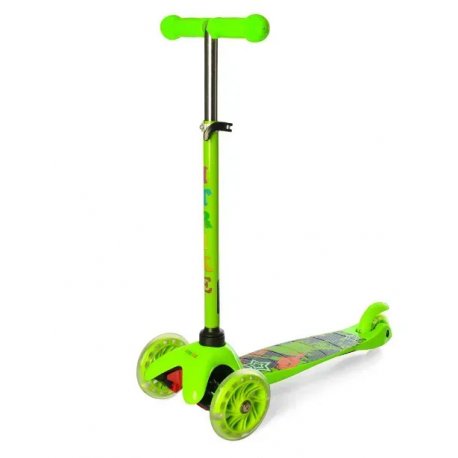 Самокат ITrike Mini дитячий триколісний Green (BB3-040-GR1)