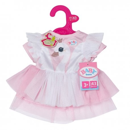 Одежда для куклы Baby Born – Платье с лебедем (841099)