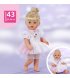 Одежда для куклы Baby Born – Платье с лебедем (841099)