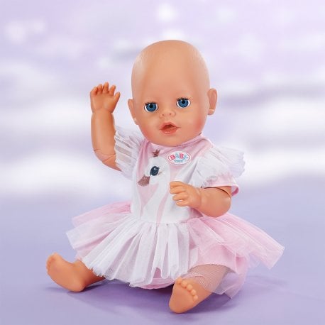 Одежда для куклы Baby Born – Платье с лебедем (841099)