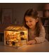 Конструктор-румбокс Mini House серии Интерьер – Пекарня (свет) (8011)