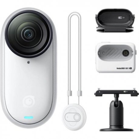 Eкшн-камера Insta360 GO 3S 4K Standard Bundle 128GB White (CINSAATA_GO3S04)