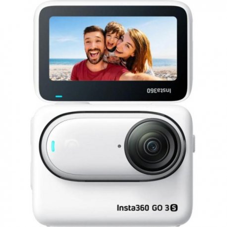 Eкшн-камера Insta360 GO 3S 4K Standard Bundle 128GB White (CINSAATA_GO3S04)