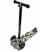 Самокат Scale Scooter MAXI Print з підсвіткою Камуфляж (995689349)