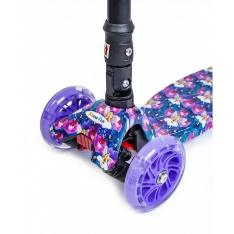 Самокат Scooter Maxi Орхидея со складной ручкой (83549014)