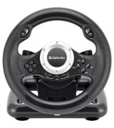 Кермо і педалі Defender Turbo Pro PC/PS3/PS4/Xbox USB Black (895203)