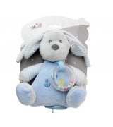 Іграшка підвіска Tulilo Песик музична 18см Blue (9107)