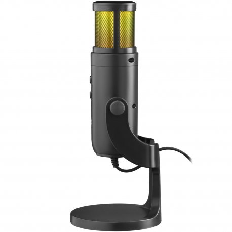 Микрофон игровой Defender Galactar GMC 250 USB LED Black (64625)
