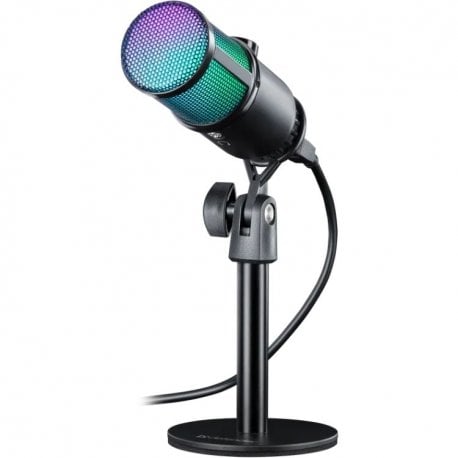 Мікрофон ігровий Defender Glow GMC 400 USB RGB Black (64640)