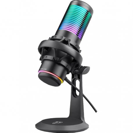 Микрофон игровой Defender Pulsar GMC USB RGB Black (64730)