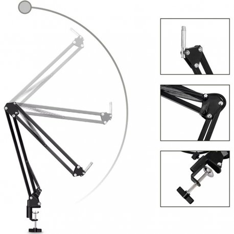 Мікрофон ігровий Media-Tech Studio and Streaming Microphone XLR USB Silver (MT397S)