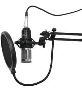 Мікрофон ігровий Media-Tech Studio and Streaming Microphone XLR USB Silver (MT397S)