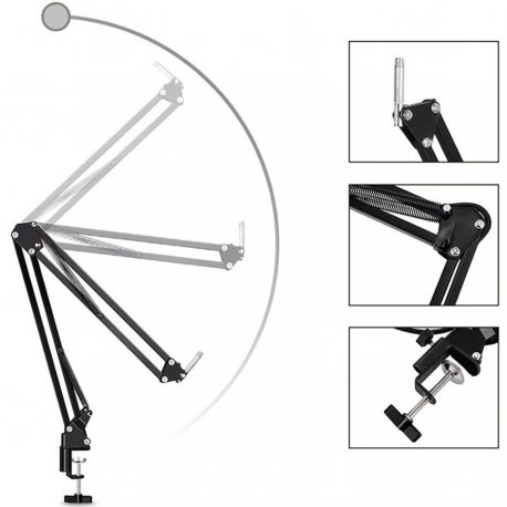 Мікрофон ігровий Media-Tech Studio and Streaming Microphone XLR USB Black (MT397K)