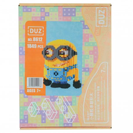 Конструктор DUZ Magic Blocks 3D Миньон Боб (KB8612)