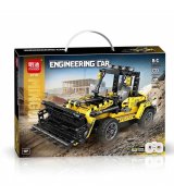 Конструктор Engineering Car на радиоуправлении 2.4GHz Бульдозер (8712)