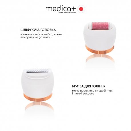 Електропемза MEDICA+ BodyControl 4in1 White (50978)