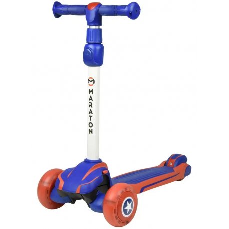 Самокат Maraton Global триколісний Blue-red (SMR0010RDBL)
