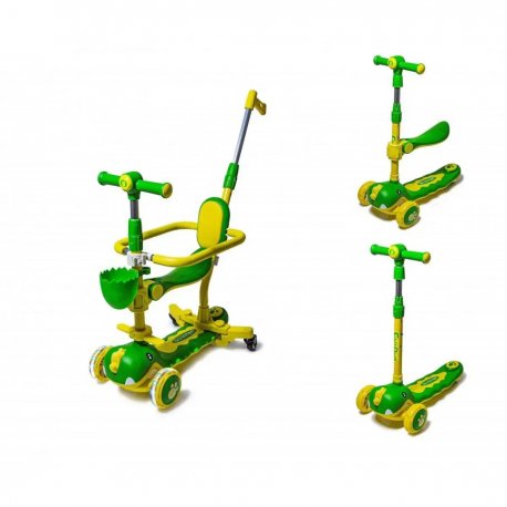 Самокат X10 Draco триколісний Green (SMR0044GR)