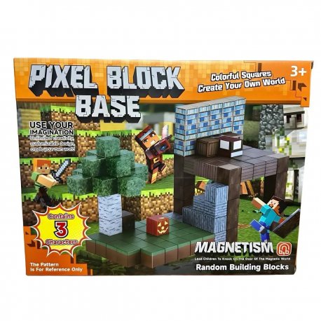 Конструктор Pixel Block Base магнітний рандомні кубики (RDF-951)