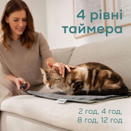 Килимок з підігрівом для тварин S Beurer Lilli Grey (PP 210 Lilli)
