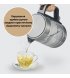 Электрочайник Severin Silver/Transparent (WK 3420)