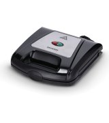 Бутербродница-вафельница Severin Black/Silver (SA 2968)