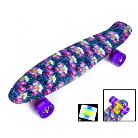 Пенниборд Penny Board Орхидея (1940713911)