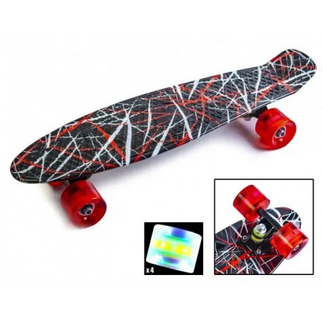 Пенниборд Penny Board Red design (1695632691)