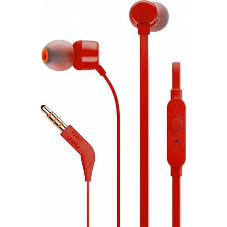 Навушники JBL T110 Red (JBLT110RED)