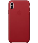 Чехол Apple iPhone XS Max Leather Case (Product) Red (MRWQ2)