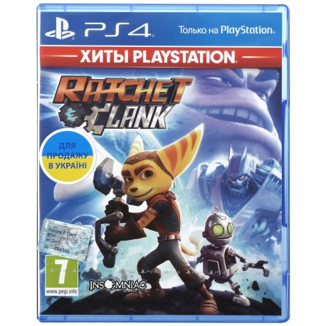 Игра Ratchet & Clank - Хиты PlayStation (PS4, Русская версия)