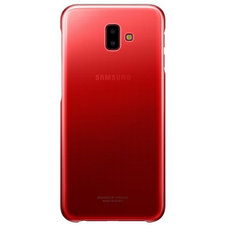 Чехол Gradation Cover для Samsung Galaxy J6 Plus 610 Red (EF-AJ610CREGRU)