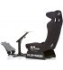 Игровое гоночное кресло Playseat Gran Turismo с креплением для руля и педалей Black (REG.00060)