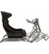 Игровое гоночное кресло Playseat Sensation Pro с креплением для руля и педалей и стойкой для ТВ Metallic (RSP.00102)