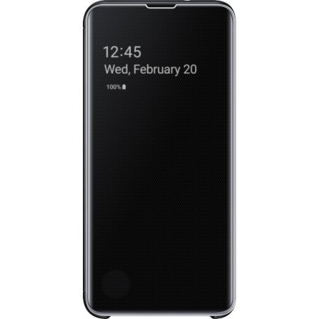 Чехол Clear View Standing Cover для Samsung Galaxy S10e (G970) Black (EF-ZG970CBEGRU)