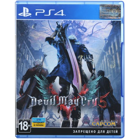 Игра Devil May Cry 5 (PS4, eng, rus субтитры)