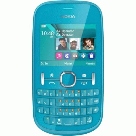 Nokia Asha 200 Duos Aqua