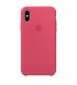 Чехол Apple iPhone XS Silicone Case Hibiscus (MUJT2)