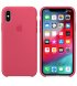 Чехол Apple iPhone XS Silicone Case Hibiscus (MUJT2)