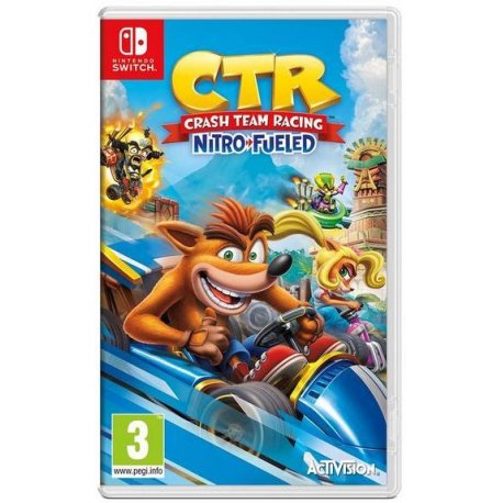 Игра Crash Team Racing: Nitro-Fueled (Nintendo Switch, eng язык)