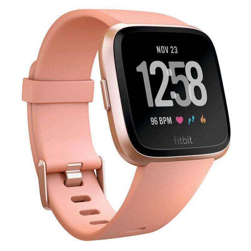 Peach rose gold fitbit sale versa