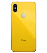 Чехол Clear Case для Apple iPhone XS Max Yellow
