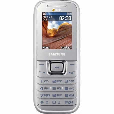 Samsung E1232 Pure White