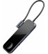 HUB Baseus Superlative Multifunctional HUB (Type-C to 2 x USB3.0 + Audio + iWatch) (CAHUB-AZ0G)