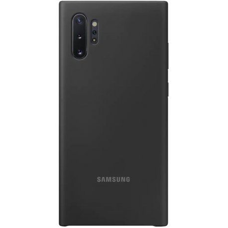Накладка Silicone Cover для Samsung Galaxy Note 10 Plus Black (EF-PN975TBEGRU)