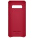 Чехол Leather Case для Samsung Galaxy S10 Plus Red (EF-VG975LREGRU)