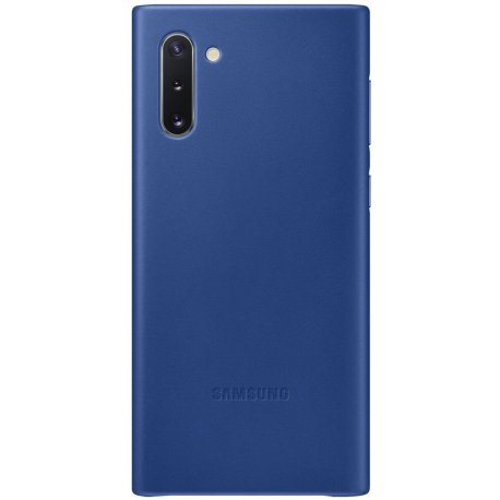 Чехол Leather Case для Samsung Galaxy Note 10 Blue (EF-VN970LLEGRU)