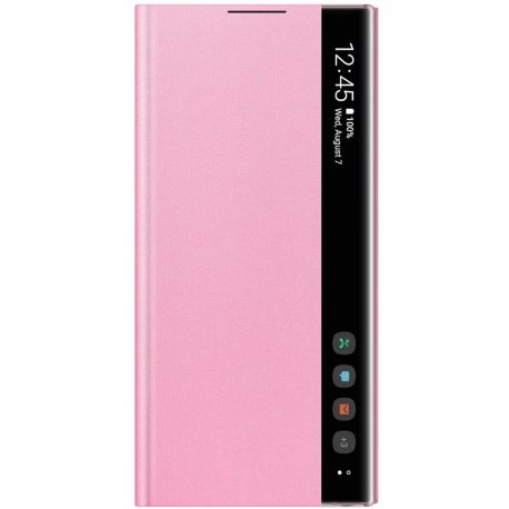 Чехол Clear View Cover для Samsung Galaxy Note 10 Pink (EF-ZN970CPEGRU)