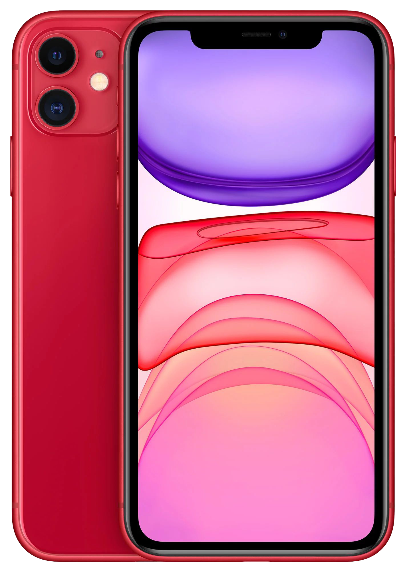 Iphone 11 red обои